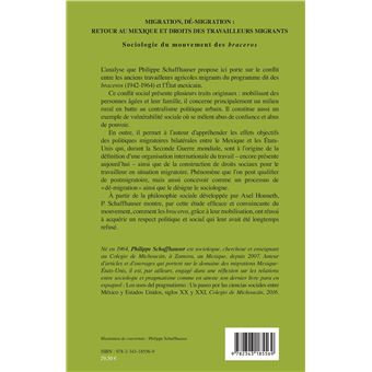Migration, dé-migration : Retour au Mexique