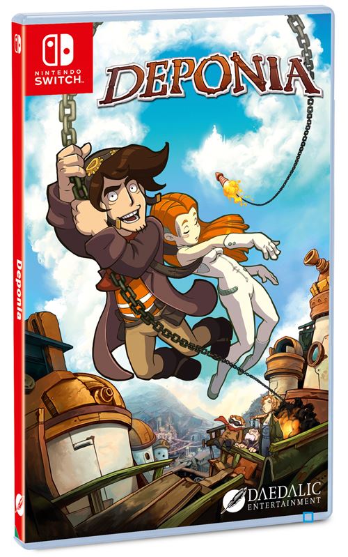 Deponia Nintendo Switch État correct - Just for Games reconditionné disponible sur Fnac