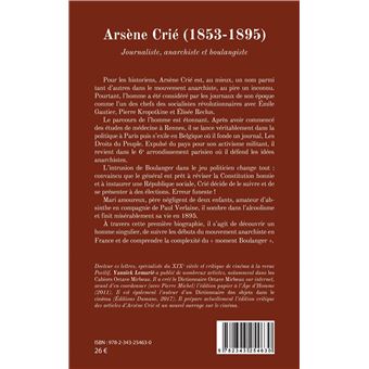 Arsène Crié (1853-1895)