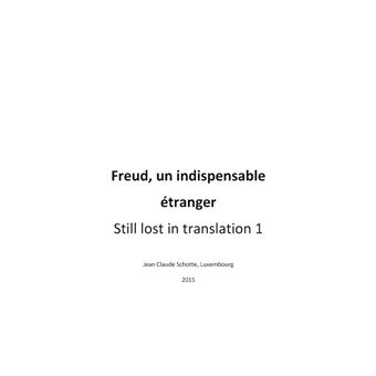 Freud, un indispensable étranger