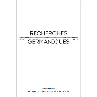 Recherches germaniques