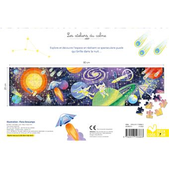 Puzzle frise phospho espace - 150 pièces