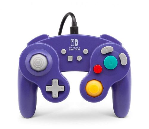 nintendo game cube purple