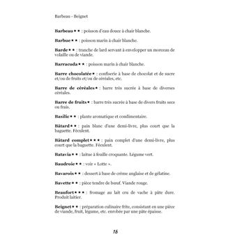 Dictionnaire alimentaire de l'ostéoporose
