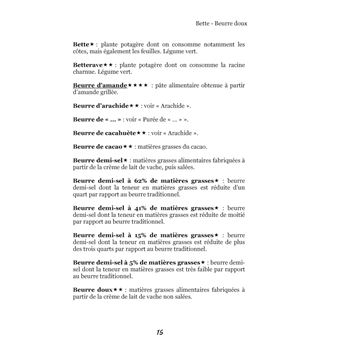 Dictionnaire alimentaire de l'ostéoporose