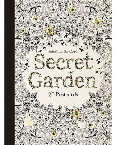 SECRET GARDEN 20 POSTCARDS