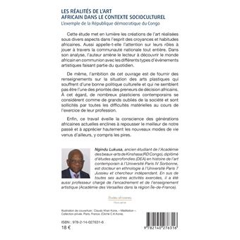 Les réalités de l'art africain dans le contexte socioculturel