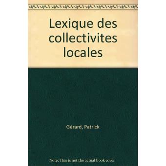 Lexique des collectivités locales