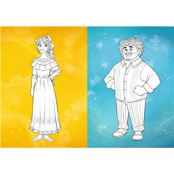 ENCANTO, LA FANTASTIQUE FAMILLE MADRIGAL - Mes Coloriages - Disney