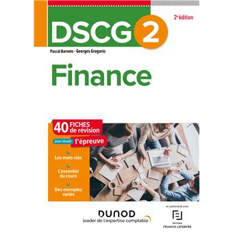DSCG 2 Finance - Fiches de révision
