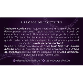 Stéphanie Abellan - L'oracle des Medeores - éditions Exergue