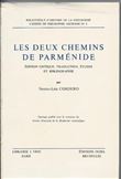 Les deux chemins de parmenide