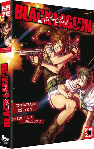 BLACK LAGOON 1-2-COFFRET INTEGR-6 DVD-VF