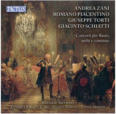 Concertos italiens du XVIIIe pour flûte, cordes et continuo