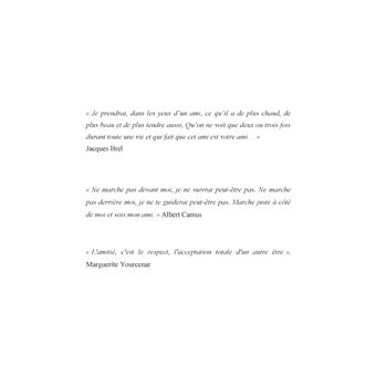 Au nom de l'amitié