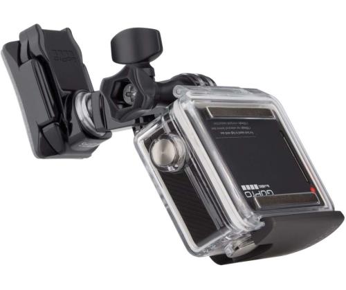 Fixation frontale et latérale pour casque Movin'CAM Noir pour GoPro Hero7  White, Hero7 Silver et Hero7 Black - Accessoires pour caméra sport