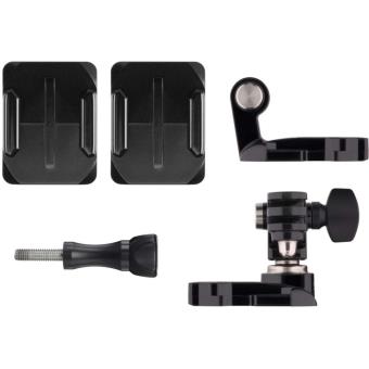 GoPro Helmet Front + Side Mount - Kit de montage de caméscope - pour HERO3;  HERO3+; HERO4; HERO6 Black; HERO7 Black, Silver, White - Accessoires pour  caméra sport - Achat & prix
