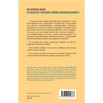 En Afrique aussi la roue de l'histoire tourne inexorablement !