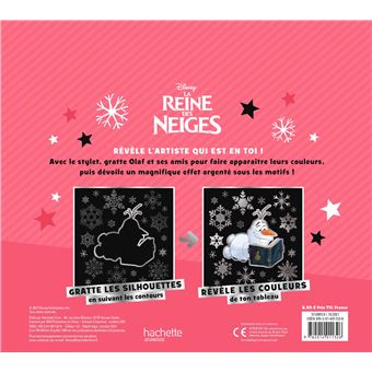 LA REINE DES NEIGES 2 - Les Ateliers - Cartes à gratter argentées - Disney