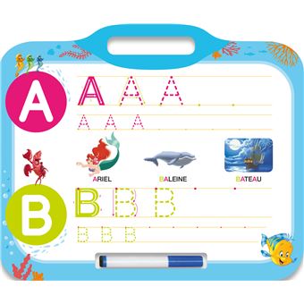 Disney - Les grands Classiques - Ardoise J'écris les lettres majuscules  (3-6 ans)
