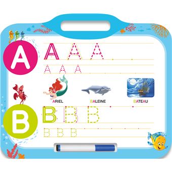 Disney - Les grands Classiques - Ardoise J'écris les lettres majuscules  (3-6 ans)