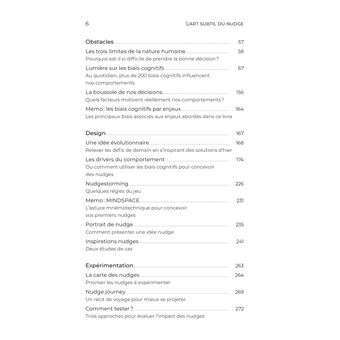 L'Art Subtil du Nudge - Guide pratique pour réduire les biais cognitifs et accélérer le changement