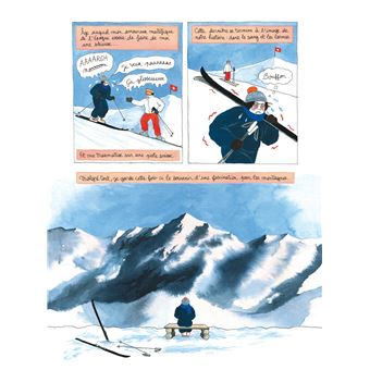 Dans l'ombre du mont Blanc