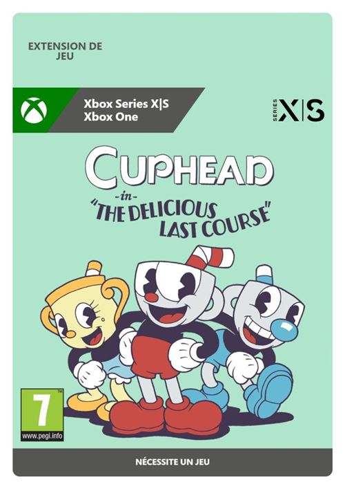 Code de téléchargement extension DLC Cuphead: The Delicious Last Course Xbox Series X