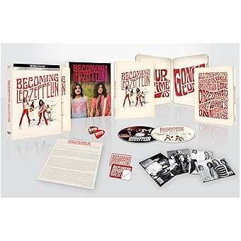 Becoming Led Zeppelin Limited Edition SteelBook® Blu-ray 4K Ultra HD