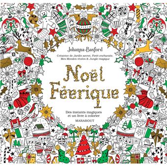 Noel Feerique Broche Johanna Basford Achat Livre Fnac