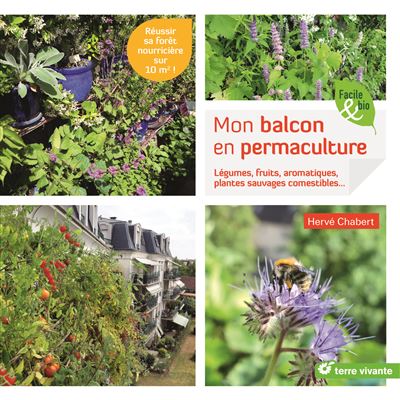 Mon balcon en permaculture - Hervé Chabert - broché