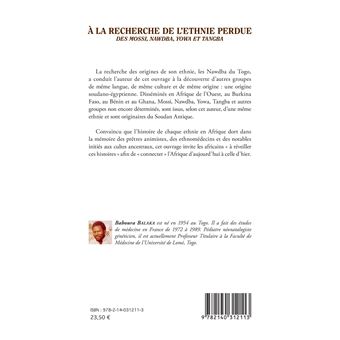 A la recherche de l'ethnie perdue