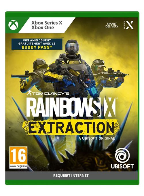 Pochette avant du jeu Rainbow Six : Extraction Xbox Series X