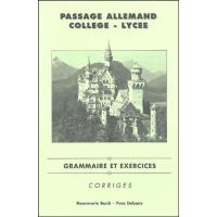 Passage allemand collège-lycée (2001) - corrigé