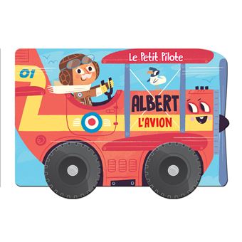 Le petit pilote Albert l'avion