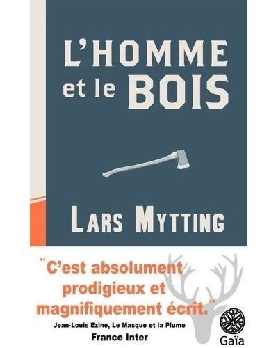 L'homme et le bois fendre stocker et secher le bois