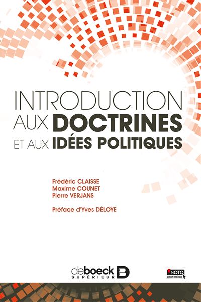 Introduction aux doctrines et aux idées politiques - Frédéric Claisse - broché