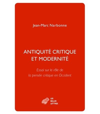 Antiquité critique et modernité