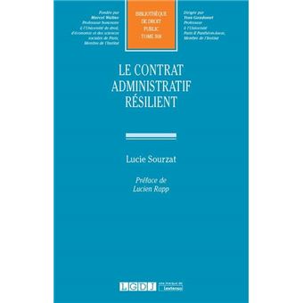 Le contrat administratif resilient