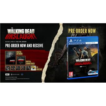 The Walking Dead Onslaught Survivor Edition PS4