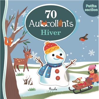Hiver autocollants