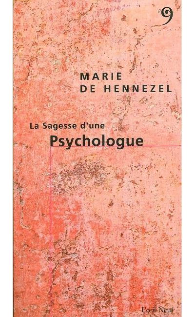 La sagesse d'une psychologue