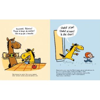 Doucement, palomino!