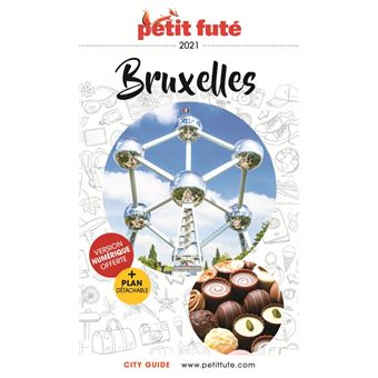 Bruxelles 2021 petit fute + offre num + plan