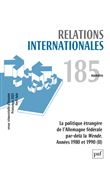 Relations internationales 2021, n.185