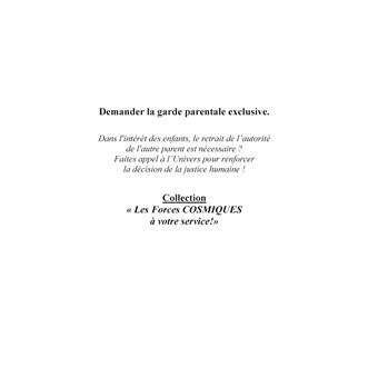Demander la garde parentale exclusive.