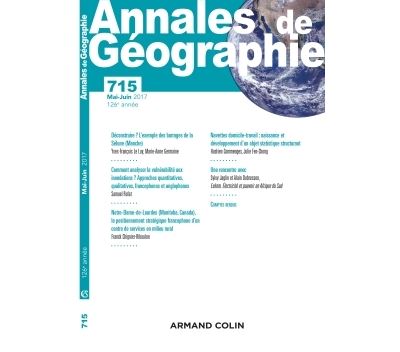 Annales de géographie n° 715 (3/2017) Varia