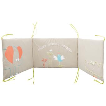Tour de lit Babycalin Jungle Friends 40 x 80 cm - 1