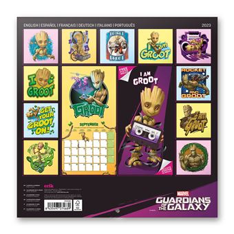 Calendrier mural 2023 Marvel I Am Groot