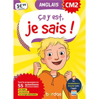 Ça y est, je sais ! Anglais CM2